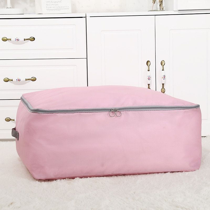 Printed Quilt Storage Bag Thick Wardrobe Organizer Multicolor Clothes Sorting Bag Moisture-Proof Convenient Washable Closet Orga