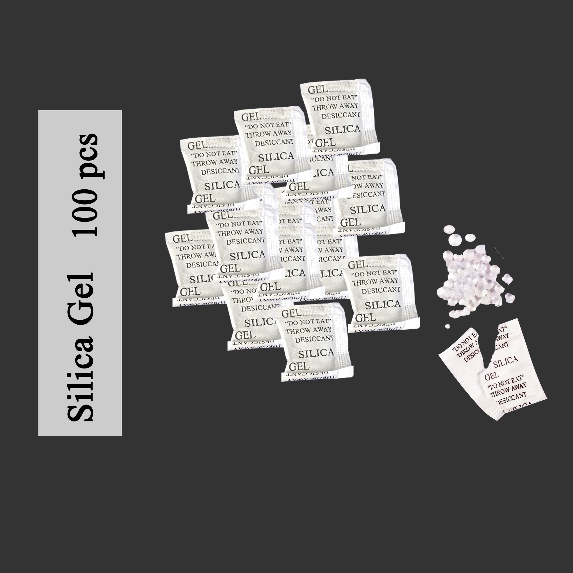 Desiccant Silica Gel 100 Packets