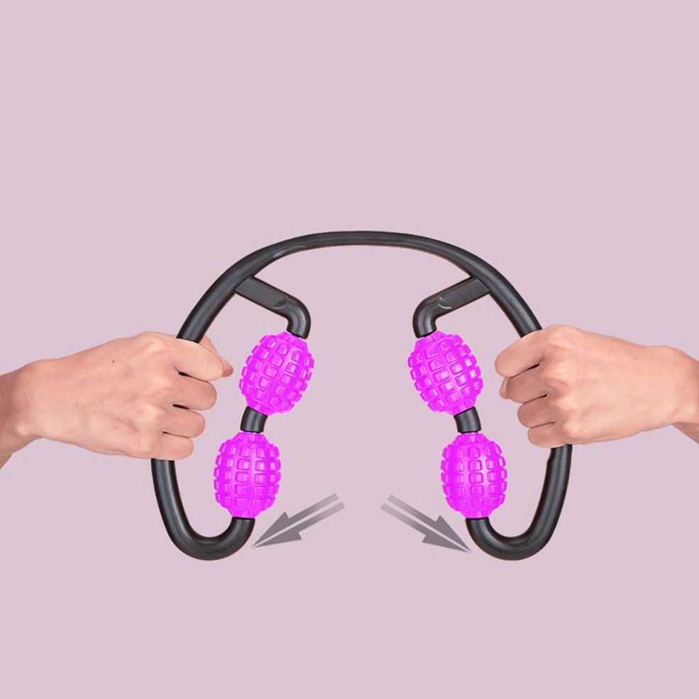 Ring clamp leg muscle massage foam shaft Female Premium ABS Plastic Reduce Cellulite Relieves Muscle Knots Tightness Release fatigue