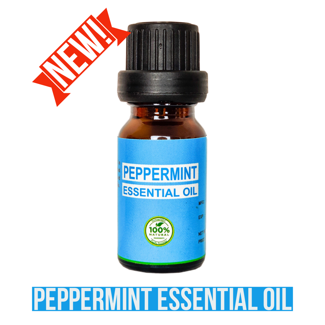 PEPPERMINT ESSENTIAL OIL-পেপারমিন্ট এসেন্সিয়াল অয়েল-10ml-Horizontal Dropper