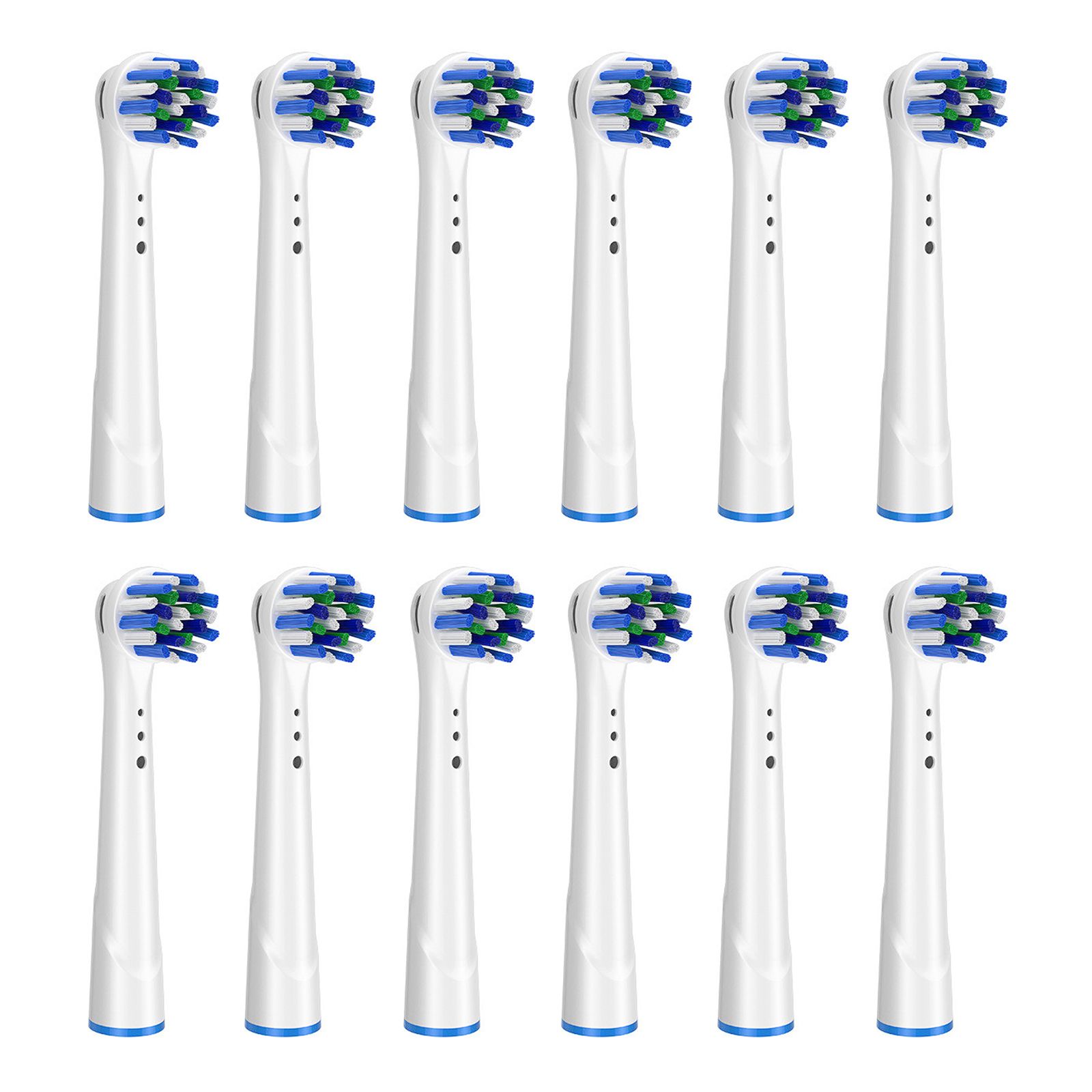 4/8/12Pcs/Set Replacement Toothbrush Heads Compatible with Oral B Braun Electric Toothbrush Sensitive Gum Care Brush Heads