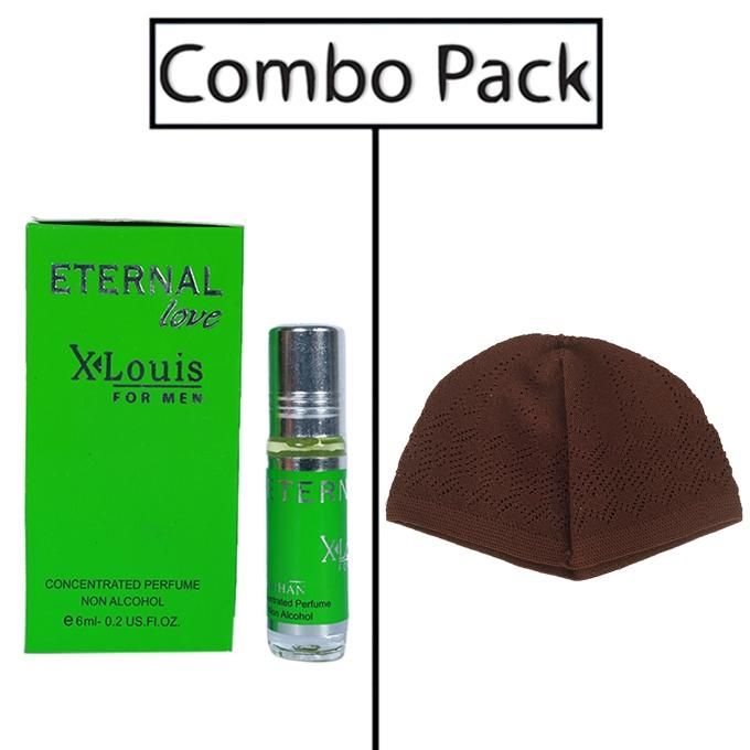 combo of mens chocolate tupi and eternal love attar - 6ml