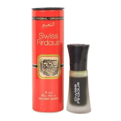 Combo of Mens Black Tupi and Al-Nuaim Swiss Firdaus Attar