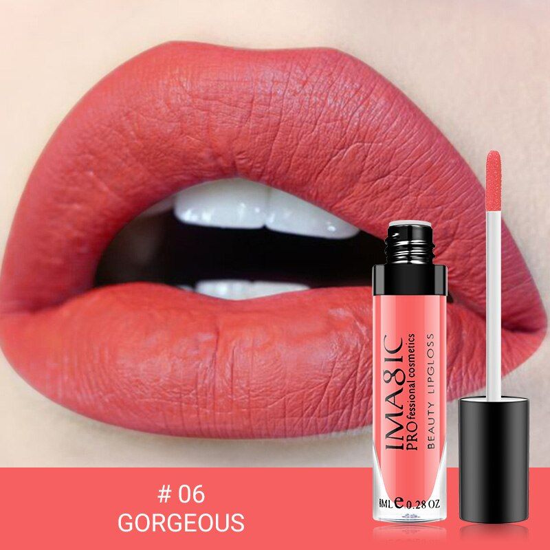 IMAGIC 1pcs Matte Waterproof Long Lasting Liquid Lipstick -[06]