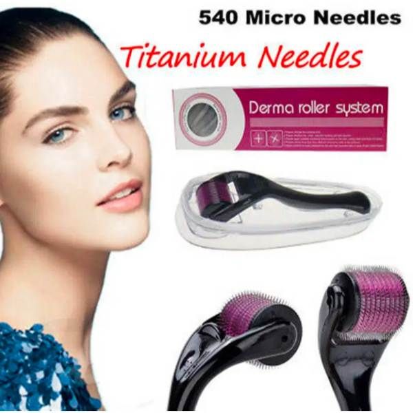 0.5 Mm Microneedle Derma Roller Dermaroller Micro Needle Therapy Skin - Black Head Remover - Derma Roller