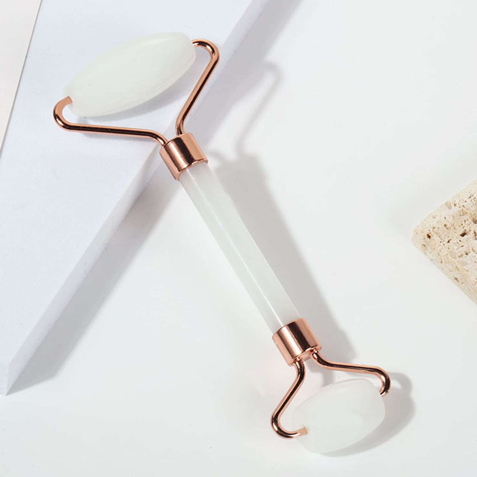 Face Lift Roller Smooth Surface Natural Guasha Face Care Roller
