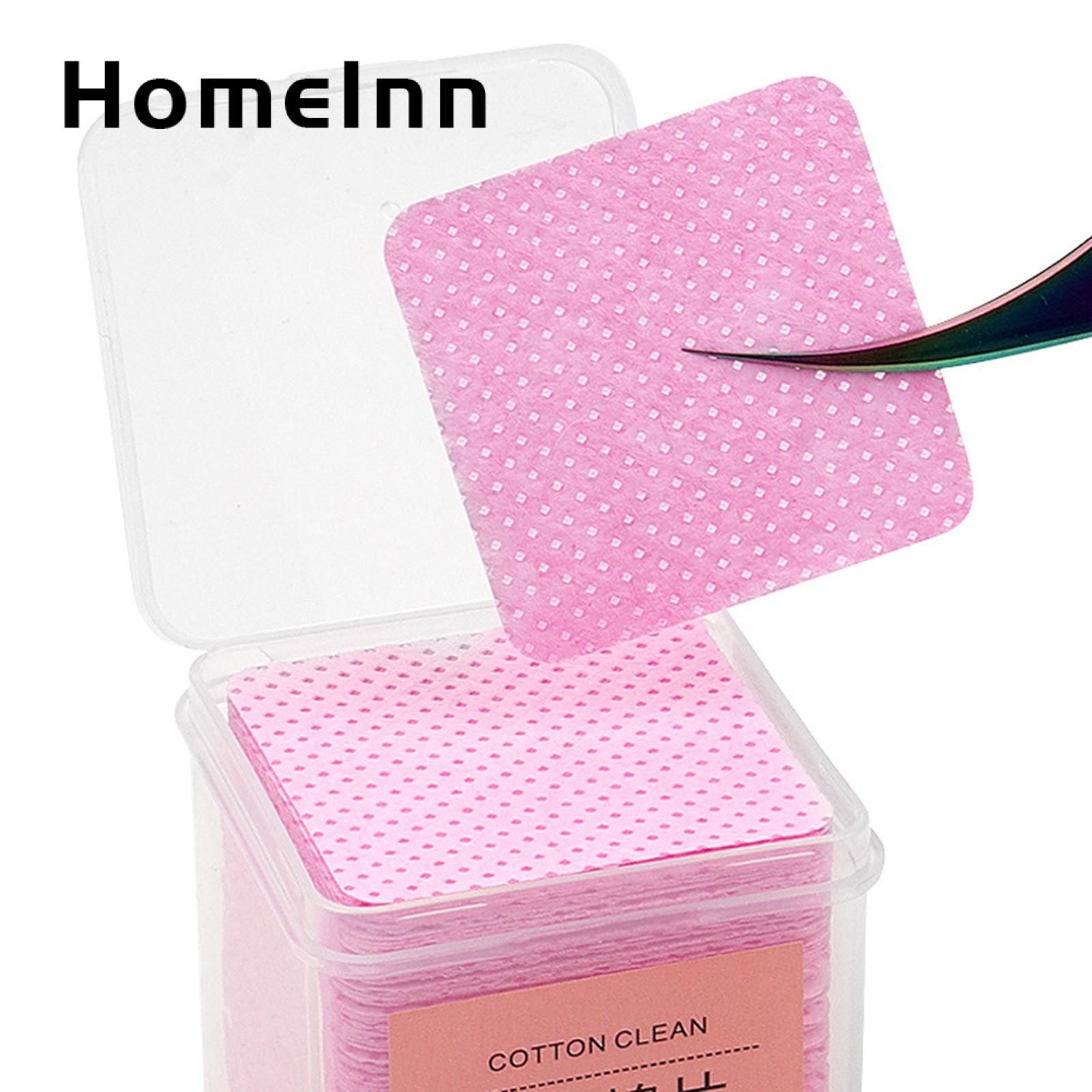 Glue Cleaning Pads Flexible Makeup Remover Pad Eyelash Extension Sheet