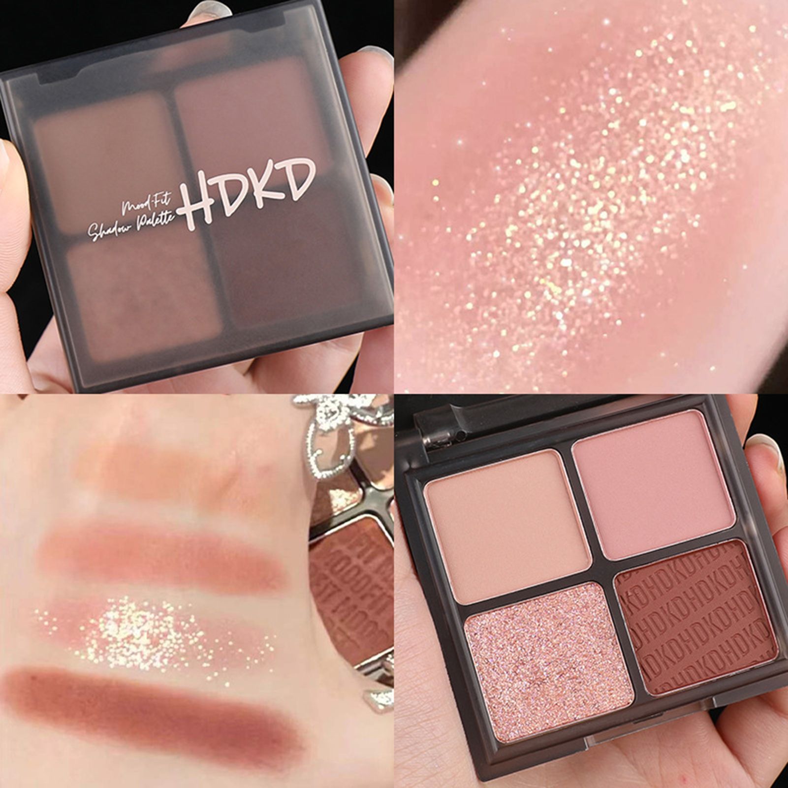 Eye Color Palette Delicate Texture Matte Glitter Eye Shadow Plate