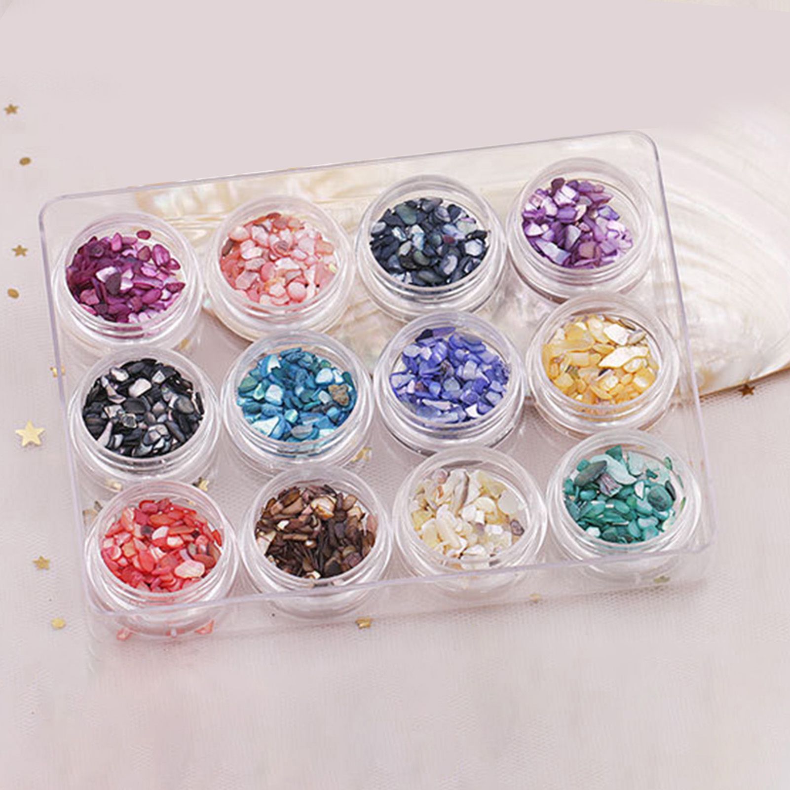Nail Jewelry Non-drop Gradient Gravel Nail Art Accessories