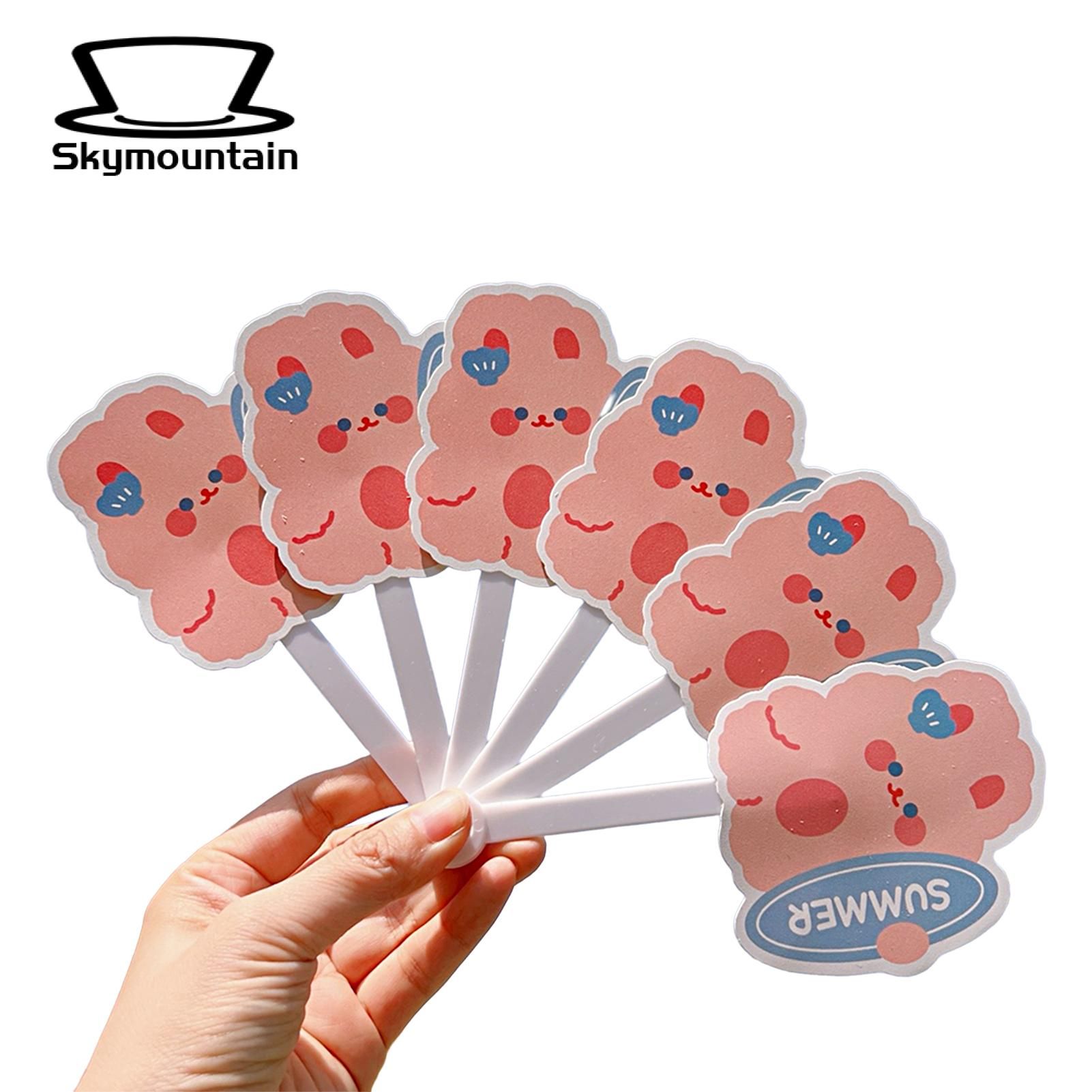 Pocket Fan No Odor Lovely Cartoon Style Cooling Small Fan