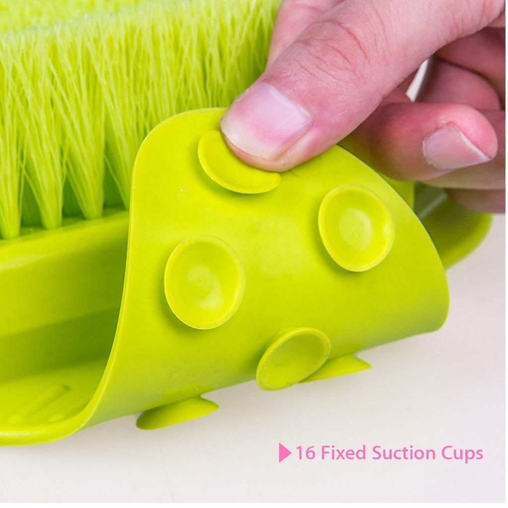 Bath Foot Cleaner Scour Brush Bath Shower Tool Exfoliating Feet Scrubber Bath Cleaning Tool. Foot Brush Scrubber. CD:R80.
