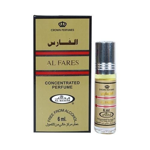 Combo of Mens White Tupi and Al Rehab Al Fares Attar