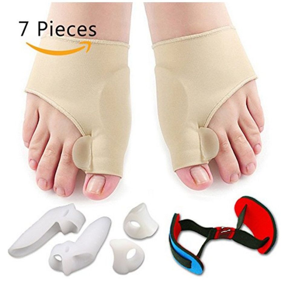 Bunion Corrector Pad Stretcher Nylon HalValgus Protector Guard Toe Separator Orthopedic Straightener Foot Care Tool