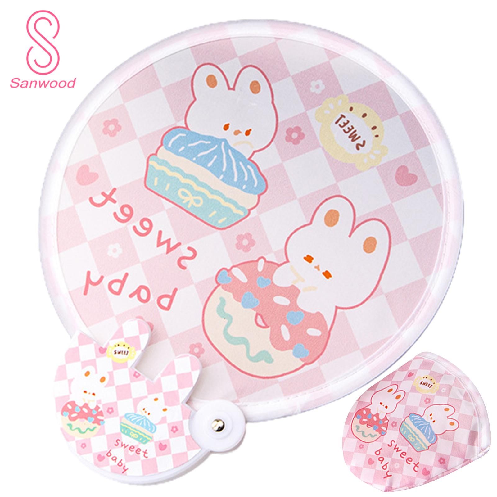Hand Fan Foldable Comfortable to Grip Portable Fan