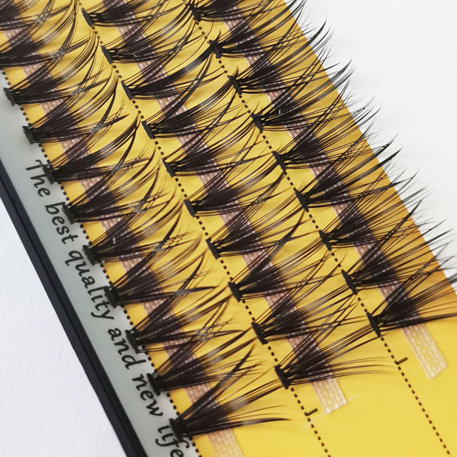 False Eyelashes Easy to Use Single Cluster Artificial Eyelash