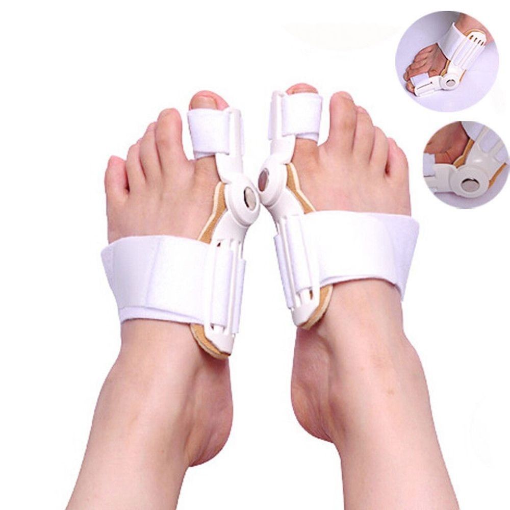 2PC Big Bone Toe Bunion Splint Straightener Corrector,Foot Pain Relief Hallux Valgus Feet Care Protector Foot Care Tools