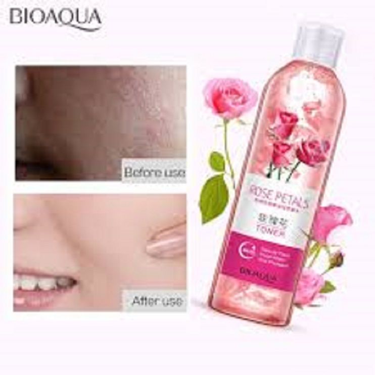 Bioaqua Rose Petal Face Toner - 250ml