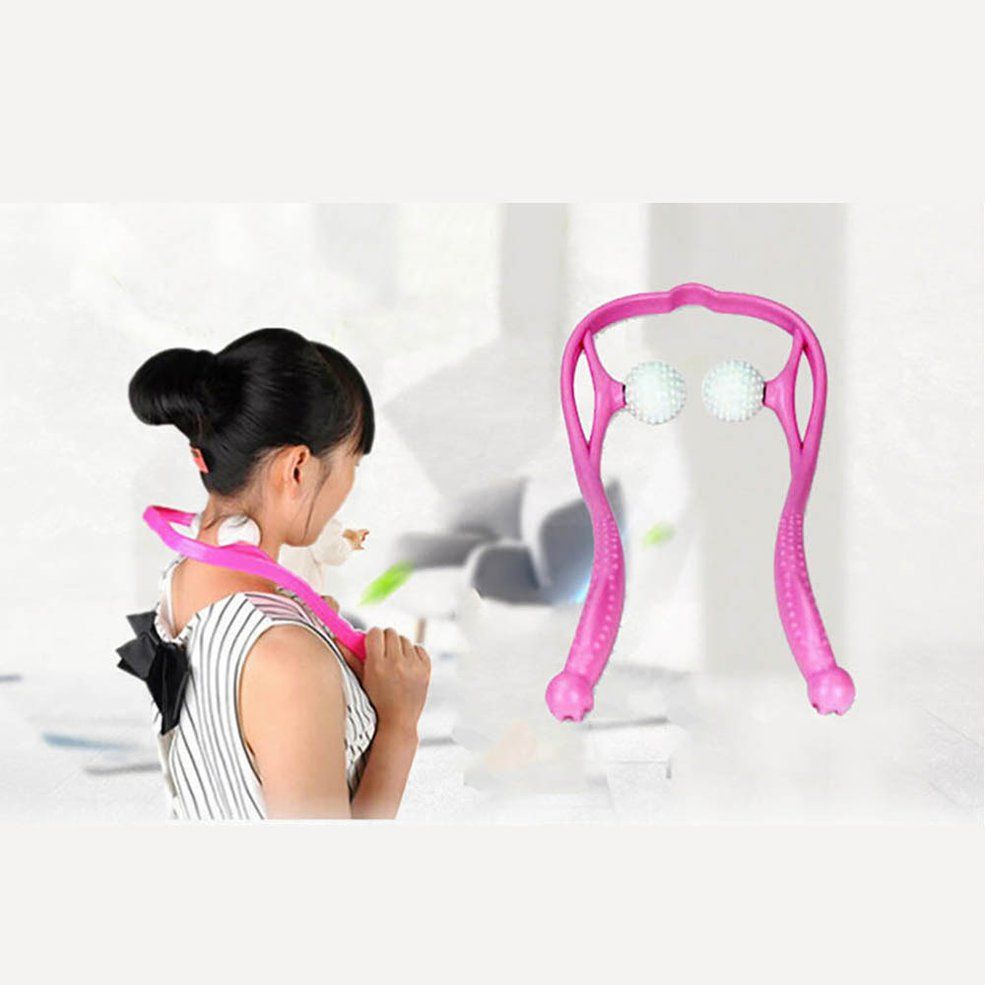 050 Plastic Manual Cervical Massager Multi-Function Cervical Massager
