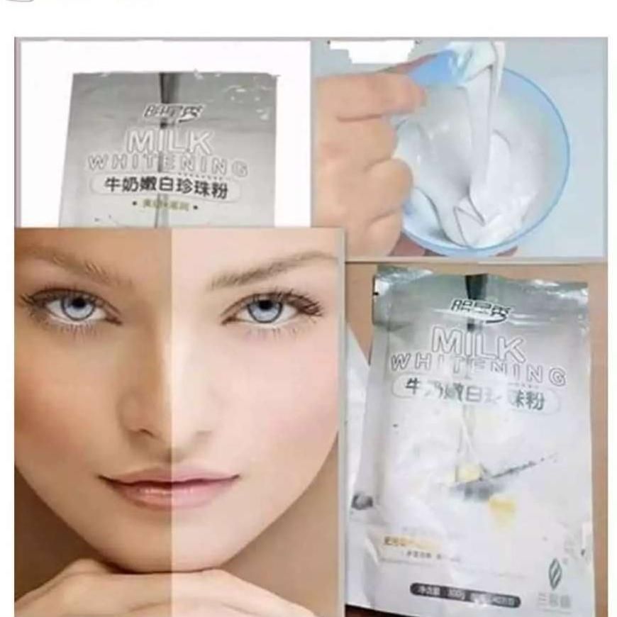Milk Pearl Powder - 300gm - Face Mask