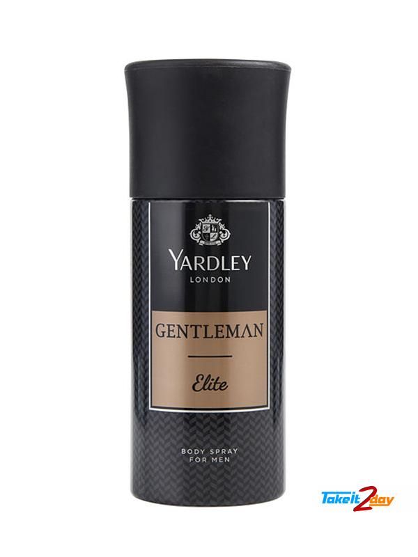 Actions smart body spray Yardley Body spray Gentleman Elite for male - 150 ml