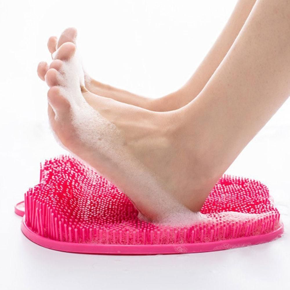 Foot Care Cleaner Scrubber Washer Brush Shower Washbrush Massage Dead Skin Remove Callus Bathroom Household Spa For Feet Mat