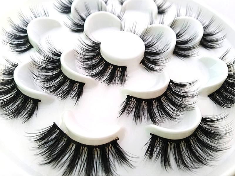7 Pairs Eyelash 5D Voluminous False Eyelashes
