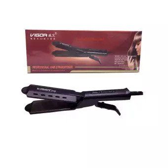 VIGOR Fast Hair Straightener Professional Hair Iron (BLACK)