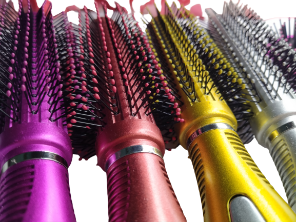 A Modern Round Comb For Boys and Girls