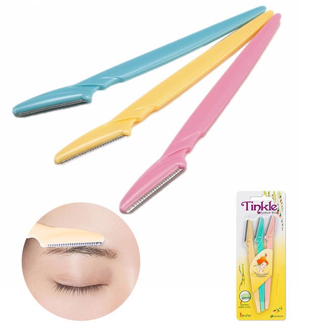 Eyebrow Razor Facial Hair Remover Eyebrow Trimmer Sharp 3Pcs Set