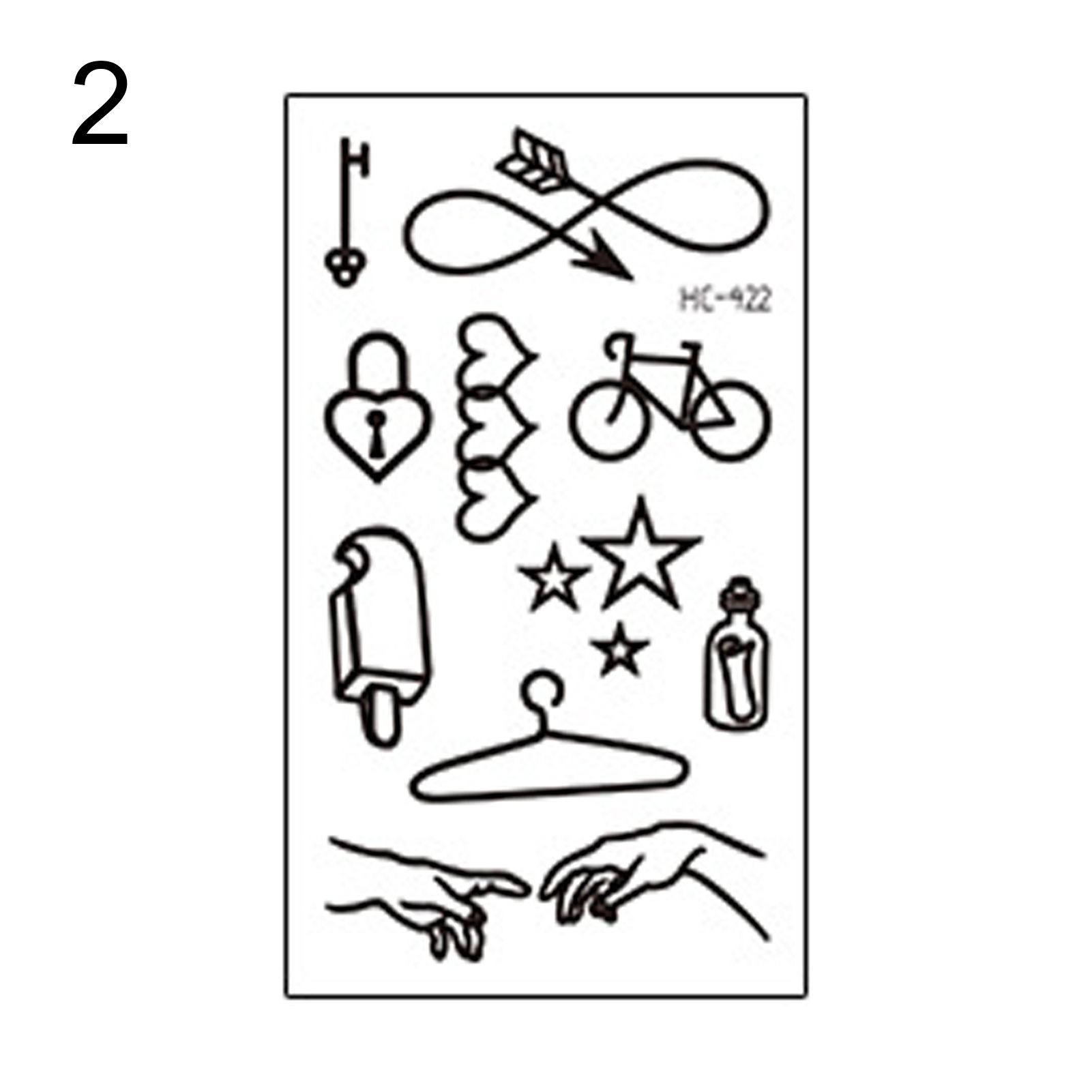 Temporary Tattoo Removable Removable Fake Tattoo