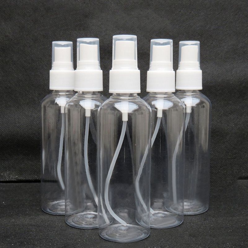 100ML Empty Plastic Spray Bottle (5 pieces) - Black Head Remover