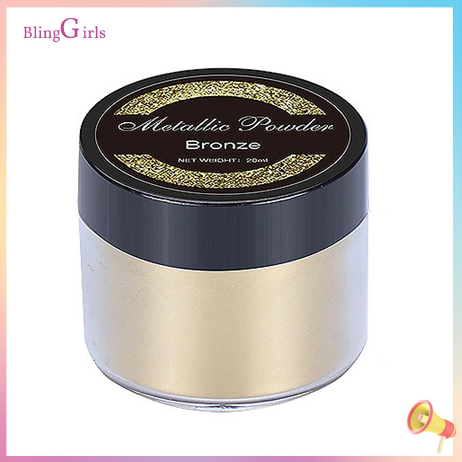 Metallic Powder Decorative Nail Art Powder Pigment Manicuring Art Decor