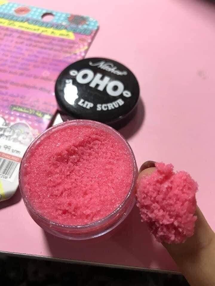 OHO peach Sugar Lip Scrub
