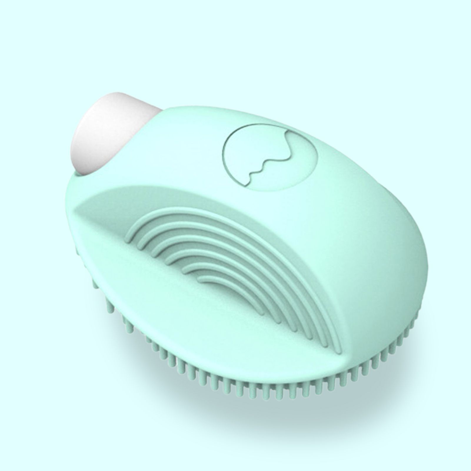 Electric Face Brush Soft Bristle Silicone Face Scrubber Electric Face Brush