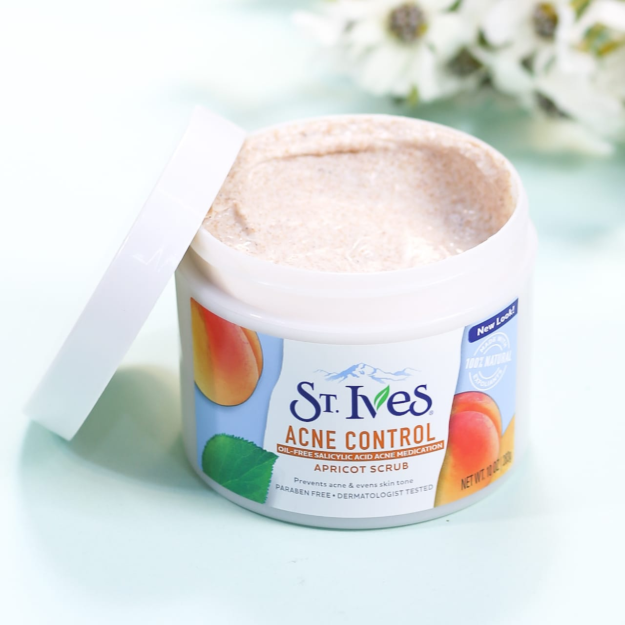 Body refreshment U.S.A product St Ives Acne control Apricot scrub -283 gm