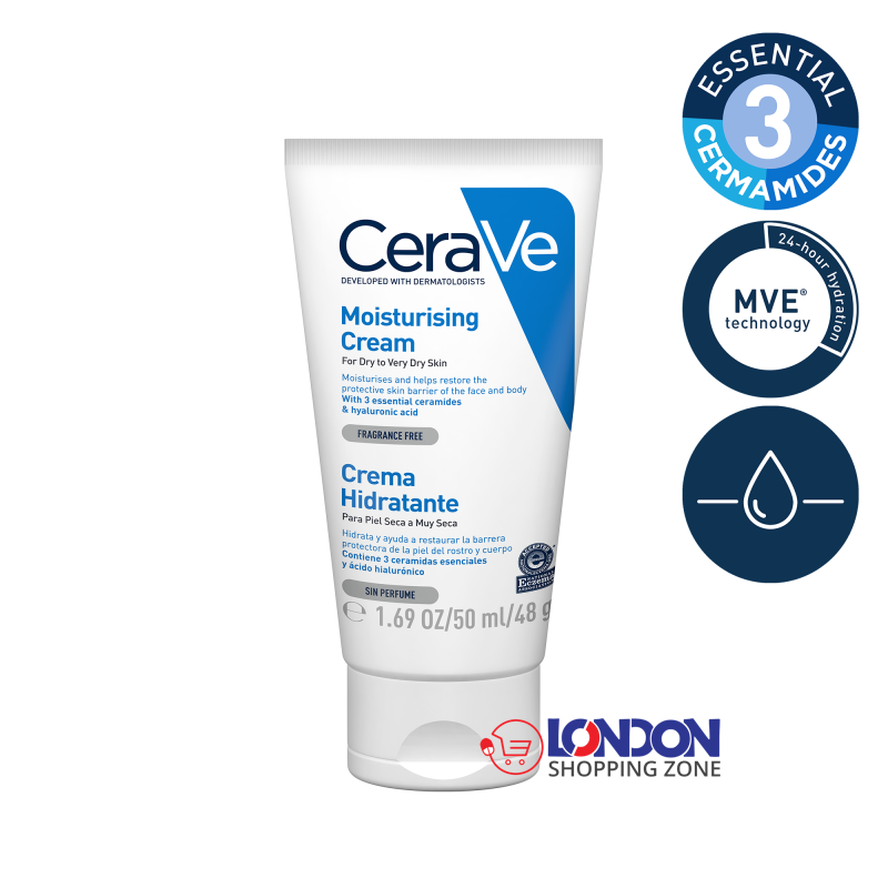 CeraVe Moisturising Cream 50ml UK