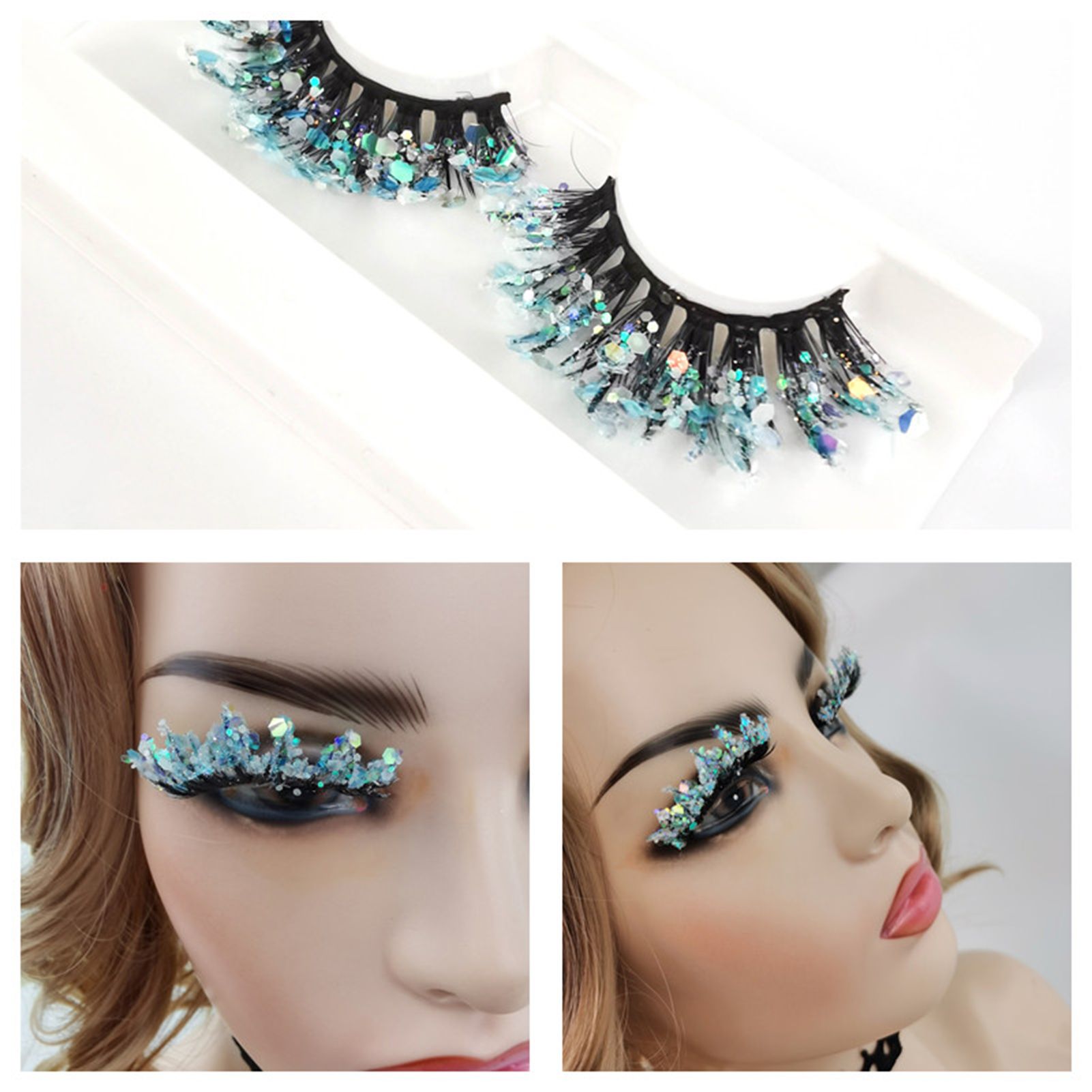 Eyelash Comforle Natural Makeup Individual Flare Eyelash