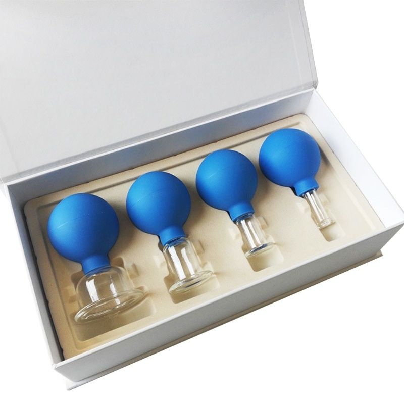 Vacuum Cup Ball Glass Cup Exclude Moisture Anti Cellulite Massage Chinese Therapy Face Cupping Cans for Skin Care Massager Tool-3.6cm