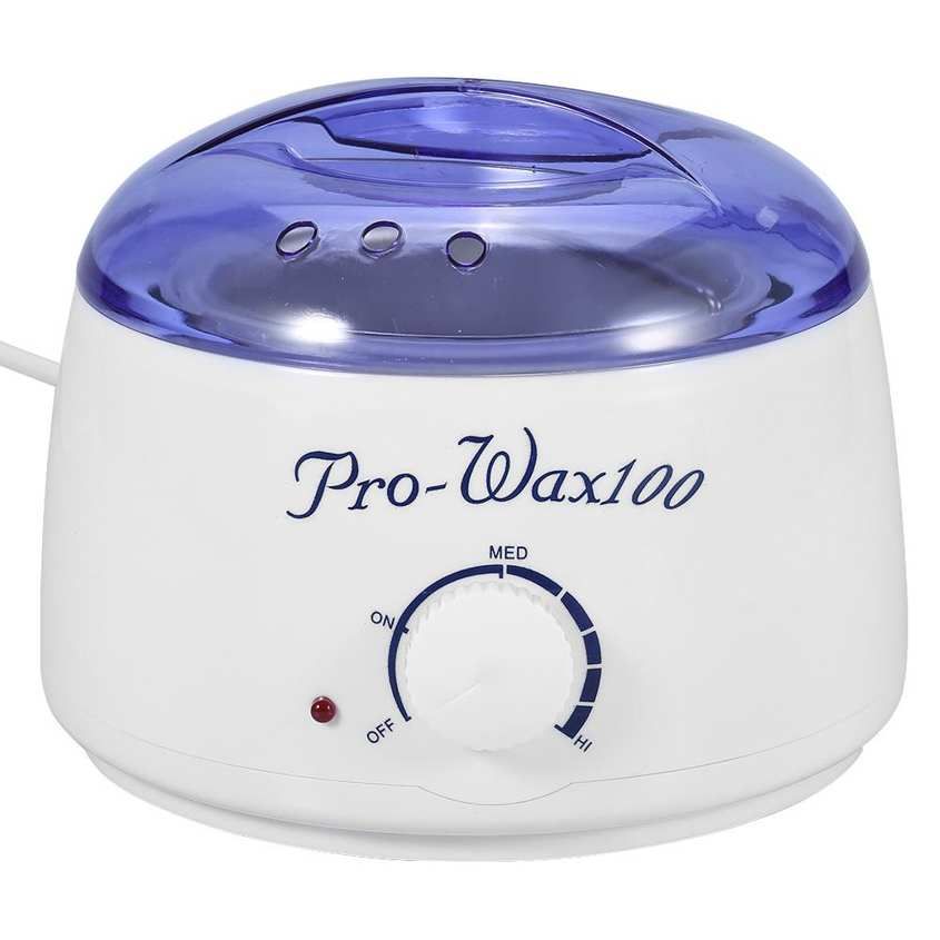 2Types Wax Paraffin Warmer Depilatory Heater Spa Hair Removal Pot With Waxing Beans Spatula