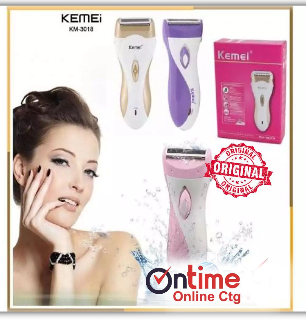 Kemei Professional Lady Rechargeable Electric Shaver