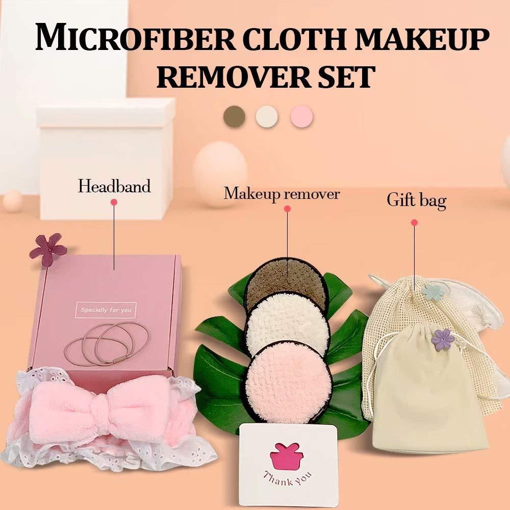 Fiber Makeup Remover Pad Reusable Face Cleaning Sponge Cosmetic Puff