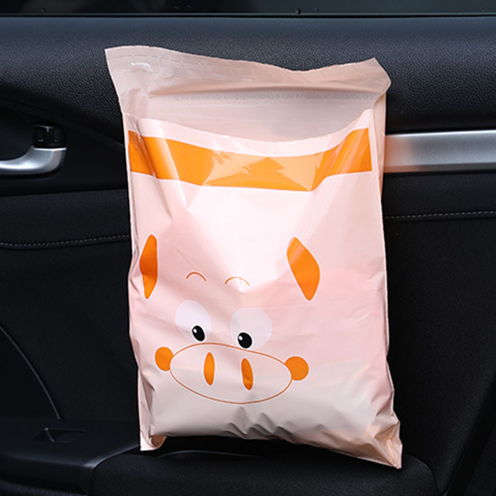 Garbage Bag Flat Easy to Stick Trash Bag