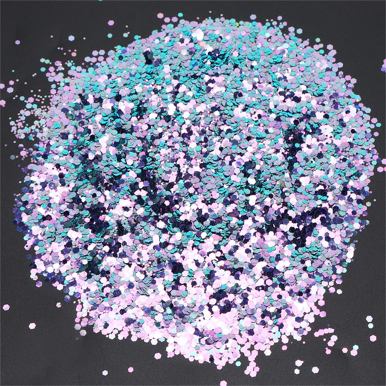 DIY Craft Glitter High Light Non Toxic and Safe Nail Art Sequins for