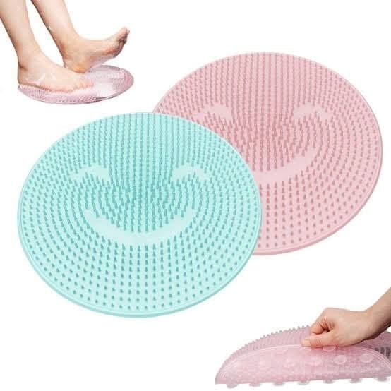 Foot Massager Shower Silicone Massage Feet Bath Foot Brush Scrubber Scrub Exfoliating Spa Shower Remove Dead Skin Foot Care