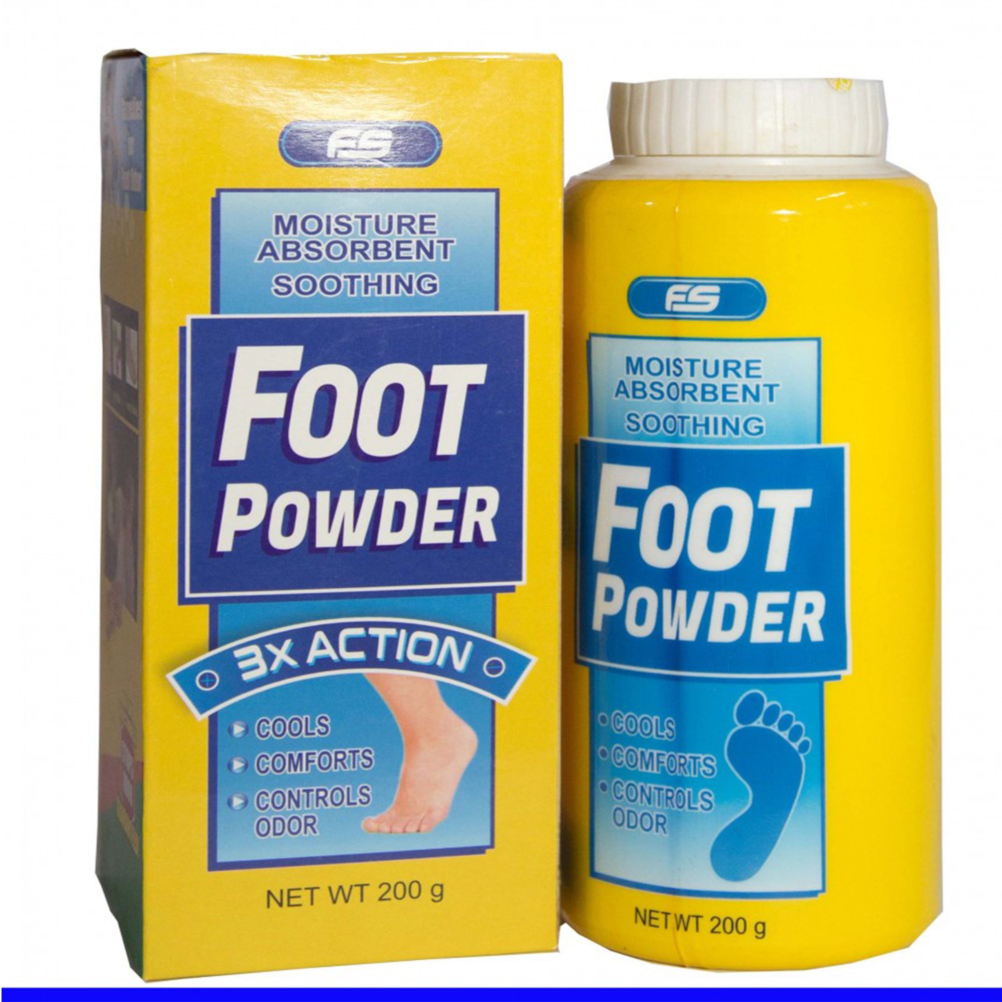 FS Foot Powder moisture absorbent Soothing 200 gm