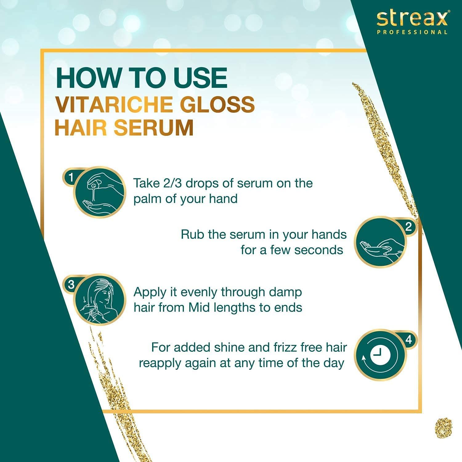 Streax Pro Hair Serum Vita Gloss-100Ml