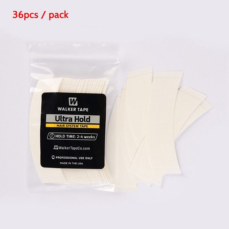 72Pcs/Lot Fixed Hair Double Tape Strong Tape for Toupee Lace Wig Film