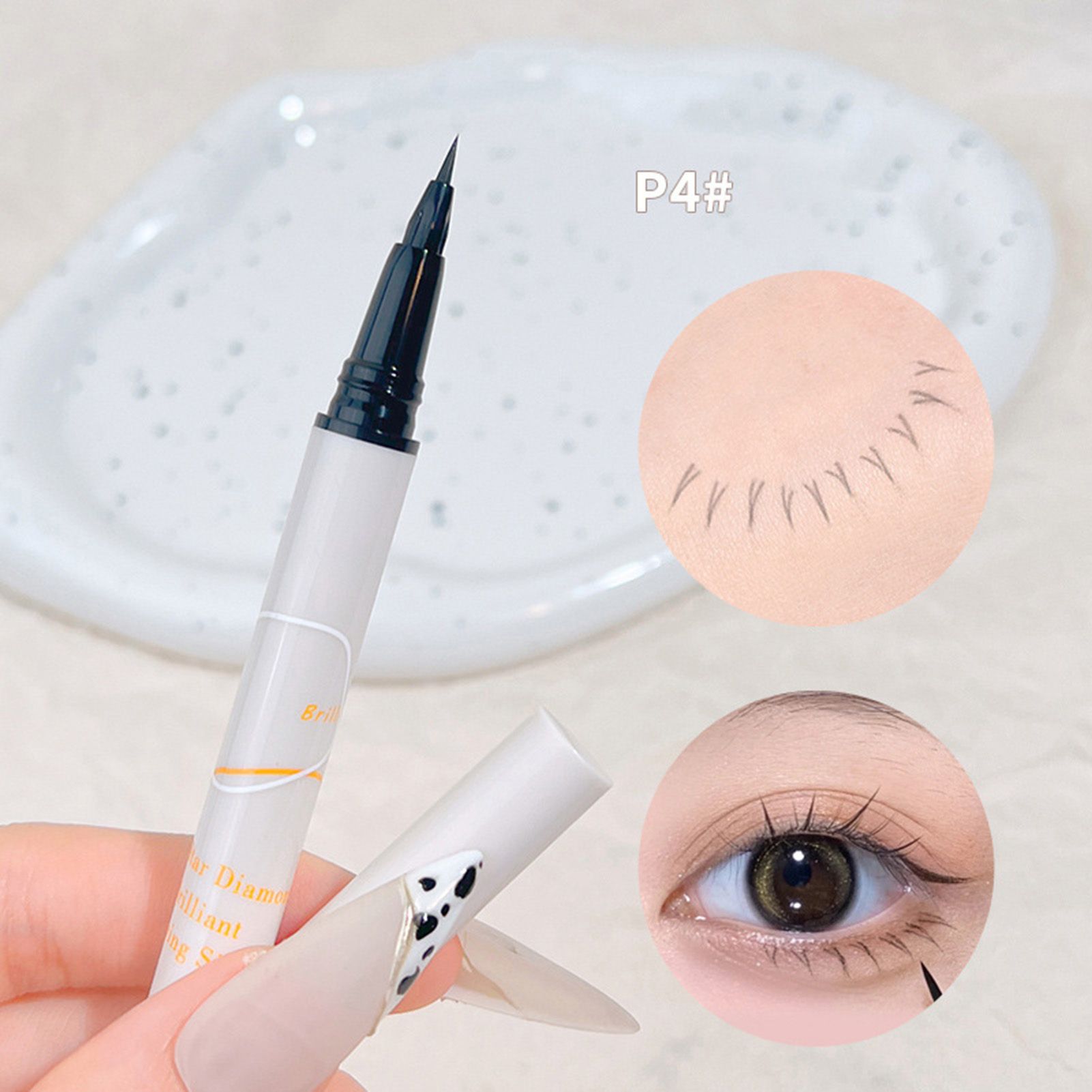 Lower Eyelashes Pen Convenient Lying Silkworm Eyeliner Pencil