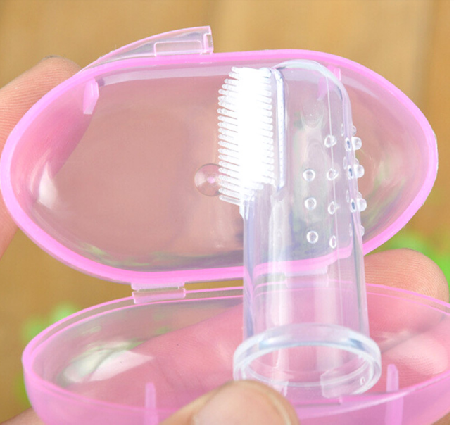 Baby Teeth Clear Soft Silicone Trans Lucent Teeth.