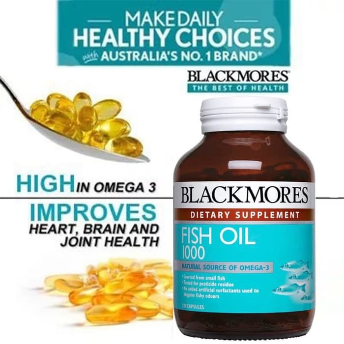 Blackmores Fish Oil 1000mg, 120 cap